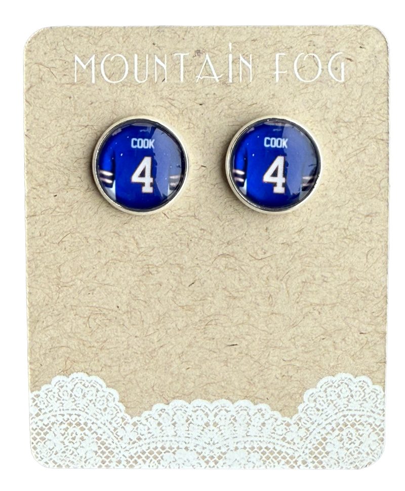 Mountain Fog jewelry Cook Studs