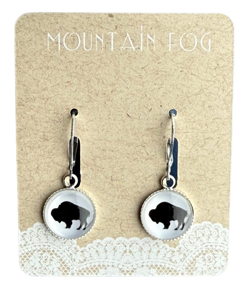 Mountain Fog jewlery Black Buffalo Short Dangle