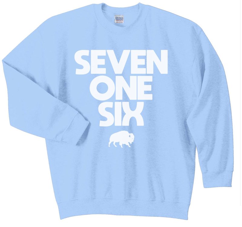 Seven One Six Day Light Blue Crewneck2