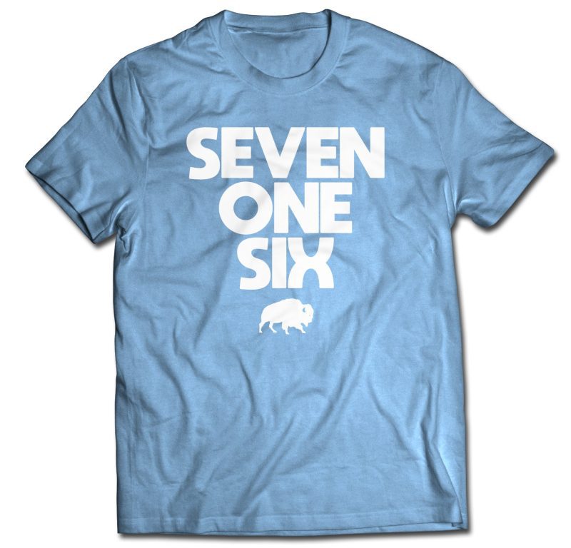 Seven One Six Day Light Blue Shirt